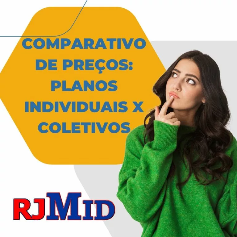 Comparativo de preços: planos individuais x coletivos
